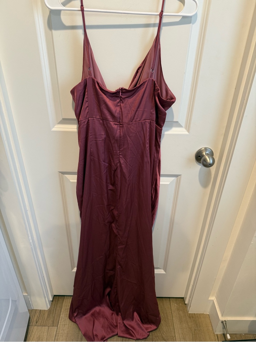NWT Baltic Born Monet Satin Gown Deep Mauve XL - Picture 6 of 6
